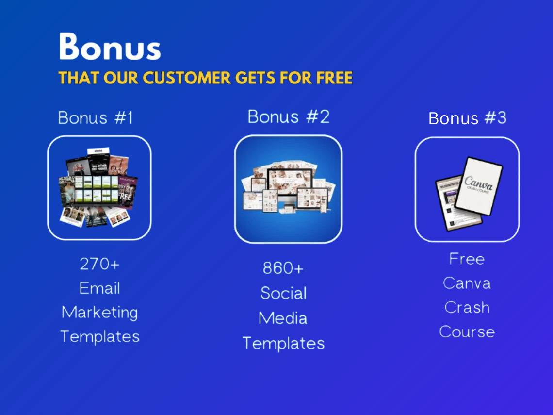 500+ Meta Ad Templates Canva Bundle: Facebook, Instagram, Email (PLR/MRR) - Image 8