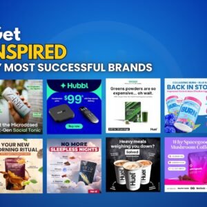 500+ Meta Ad Templates Canva Bundle: Facebook, Instagram, Email (PLR/MRR)