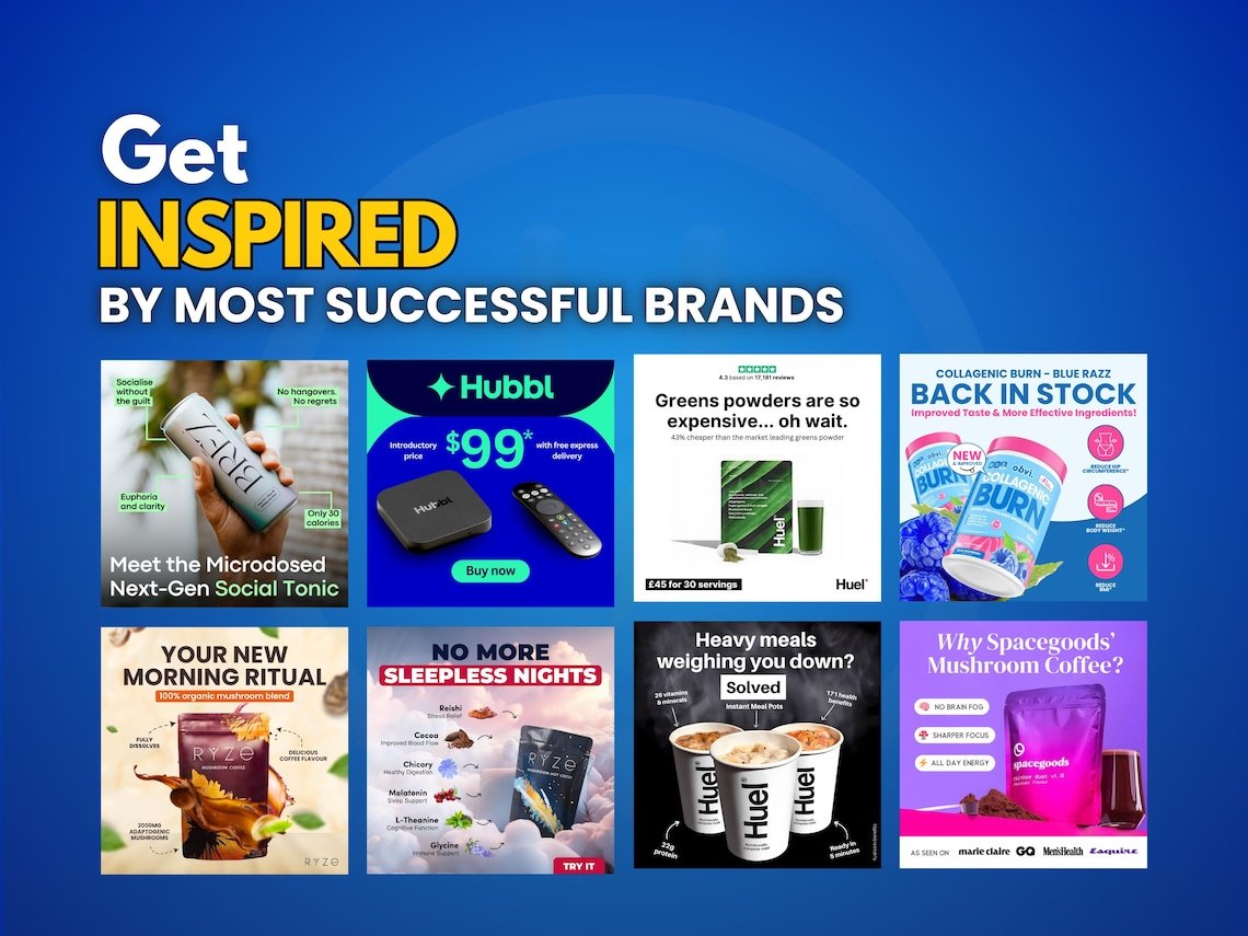 500+ Meta Ad Templates Canva Bundle: Facebook, Instagram, Email (PLR/MRR) - Image 2